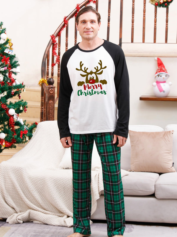 Family Christmas Print Pajama Set